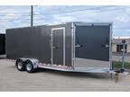 2024 Canadian Trailer Company 7x18 V-Nose Cargo Trailer Aluminum Tandem Axle