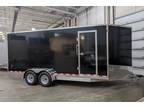 2024 Canadian Trailer Company 7x18 V-Nose Cargo Trailer Aluminum Tandem Axle