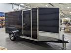 2024 Canadian Trailer Company 6x12 V-Nose Cargo Trailer Steel Single Axle
