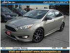 2015 Ford Focus SE,Auto,A/C,Bluetooth,Backup Camera,Certified,Fogs
