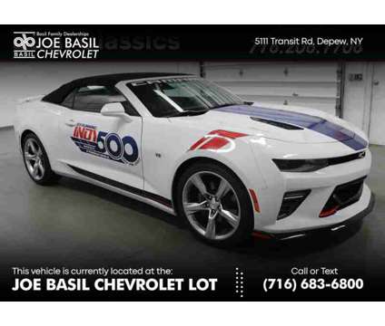 2017 Chevrolet Camaro SS 2SS is a White 2017 Chevrolet Camaro SS Convertible in Depew NY