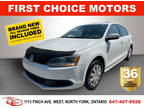 2014 Volkswagen Jetta Trendline ~Automatic, Fully Certified with Warrant