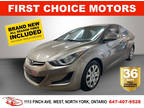 2015 Hyundai Elantra Gl ~Automatic, Fully Certified with Warranty!!!~