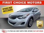 2013 Hyundai Elantra Gl ~Manual, Fully Certified with Warranty!!!~