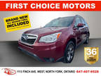 2016 Subaru Forester Limited ~Automatic, Fully Certified with Warranty!