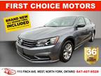 2017 Volkswagen Passat Trendline ~Automatic, Fully Certified with Warrant