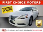 2015 Nissan Sentra Sv ~Automatic, Fully Certified with Warranty!!!~