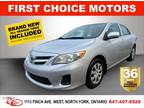 2011 Toyota Corolla Ce ~Automatic, Fully Certified with Warranty!!!~