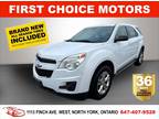 2013 Chevrolet Equinox Ls ~Automatic, Fully Certified with Warranty!!!~