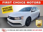 2016 Volkswagen Jetta Trendline ~Automatic, Fully Certified with Warrant