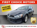 2016 Volkswagen Golf Trendline ~Automatic, Fully Certified with Warrant
