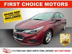 2016 Chevrolet Cruze Lt ~Automatic, Fully Certified with Warranty!!!~