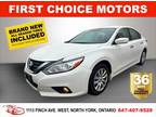 2017 Nissan Altima S ~Automatic. Fully Certified with Warranty!!!~