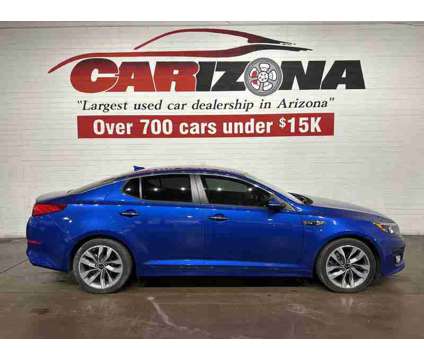 2015 Kia Optima SX Turbo is a Blue 2015 Kia Optima SX Sedan in Chandler AZ