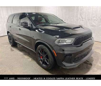 2023 Dodge Durango SRT Hellcat MOONROOF is a Black 2023 Dodge Durango SRT SUV in Saint Charles IL