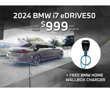 2024 BMW i7 eDrive50 is a Grey 2024 eDrive50 Sedan in Barrington IL