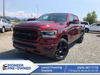 2022 Ram 1500 Sport Local 1 owner Crew Cab truck featured in Beautiful Deep Red