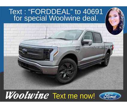 2023 Ford F-150 Lightning LARIAT is a Silver 2023 Ford F-150 Car for Sale in Collins MS