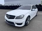 2013 Mercedes-Benz C-Class C63 AMG Sport Sedan