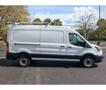 2023 Ford Transit Cargo Van Base Rear-Wheel Drive Medium Roof Van 148 in. WB is a White 2023 Ford Transit Van in Estero FL