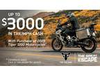 2023 Triumph Tiger 1200 Promotions