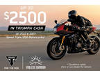 2023 Triumph Speed Triple Promotions