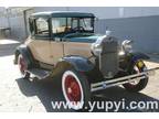 1930 Ford Model A Coupe Classic Manual 3.3L 4 cyl
