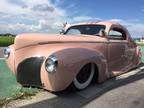 1940 Lincoln Zephyr 3W Coupe Custom Airride Bagged Chopped