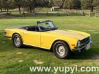 1975 Triumph TR-6 Convertible Manual 6cyl