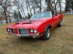 1972 Oldsmobile 442 W-30 Convertible-Matador Red