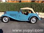 1951 MG T Series TD Convertible Manual 4 Speed