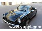 1983 Fiat 124 Spider Pininfarina Convertible