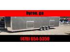 2023 Elite Trailers 8x 36 2 car triple axle Enclosed cargo Carhauler t