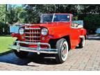 1950 Willys Jeepster Convertible Manual