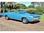 1970 Oldsmobile Cutlass Supreme Convertible 350 CI 4 BBL Engine