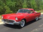 1957 Ford Thunderbird Convertible Red
