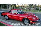 1988 Alfa Romeo Spider Graduate Convertible 2.0L Gas I4