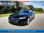 2019 Audi A5 CABRIOLET PREMIUM LOW MILES CONVERTIBLE EXTRA CLEAN AWD FREE