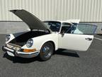 1969 Porsche 912 Coupe White with Black Interior
