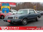 1985 Chrysler Lebaron Base 2D Convertible