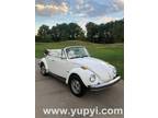 1979 Volkswagen Beetle-Classic Convertible Manual White