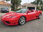 2003 Ferrari 360 Spider Convertible F1