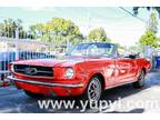 1965 Ford Mustang Convertible Red 289 V8
