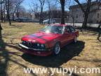 1987 BMW M6 Coupe 5 Speed Red 3.5L 6cyl