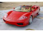 2001 Ferrari 360 Spider Base 2dr Convertible