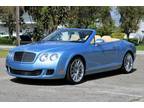 2009 Bentley Continental GT Speed AWD 2dr Convertible