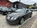 2011 Bentley Continental GTC Speed Convertible 2D