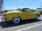 1971 Volkswagen Karmann Ghia Coupe 1600 cc 4 Cylinder