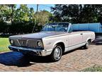 1966 Plymouth Valiant Signet Slant 6 Engine Convertible