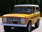 1971 Ford Bronco 4WD Leather Seats Convertible